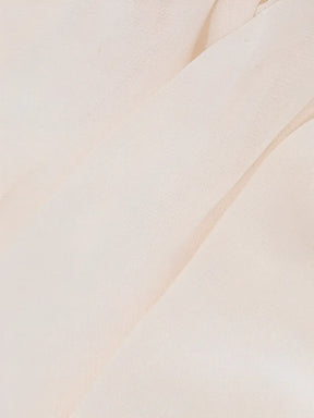 Blusa Feminina Manga Longa com Flor em Chiffon Modern Ella