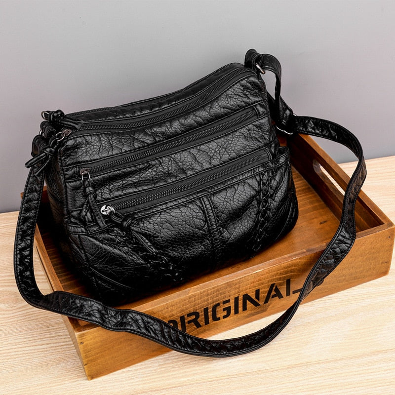 Bolsa Vintage em Couro MeLinda