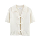 Blusa Tricô Manga Curta Modern Elodie