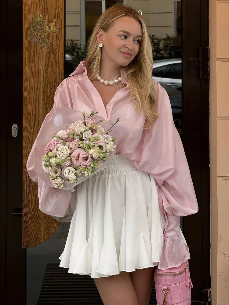 Blusa Manga Longa Social Modern Divine Class